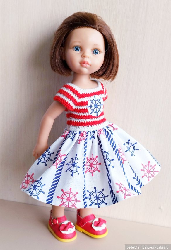 А море зовёт — Одежда и обувь для кукол своими руками: фото (фото 5)