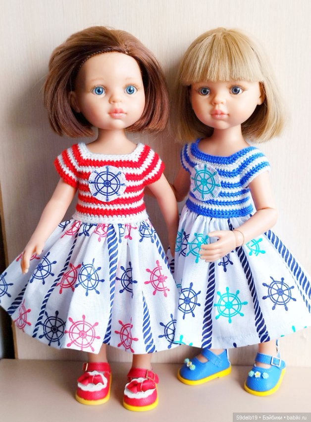 А море зовёт — Одежда и обувь для кукол своими руками: фото (фото 10)