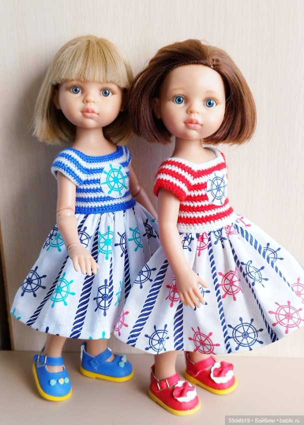 А море зовёт — Одежда и обувь для кукол своими руками: фото (фото 9)
