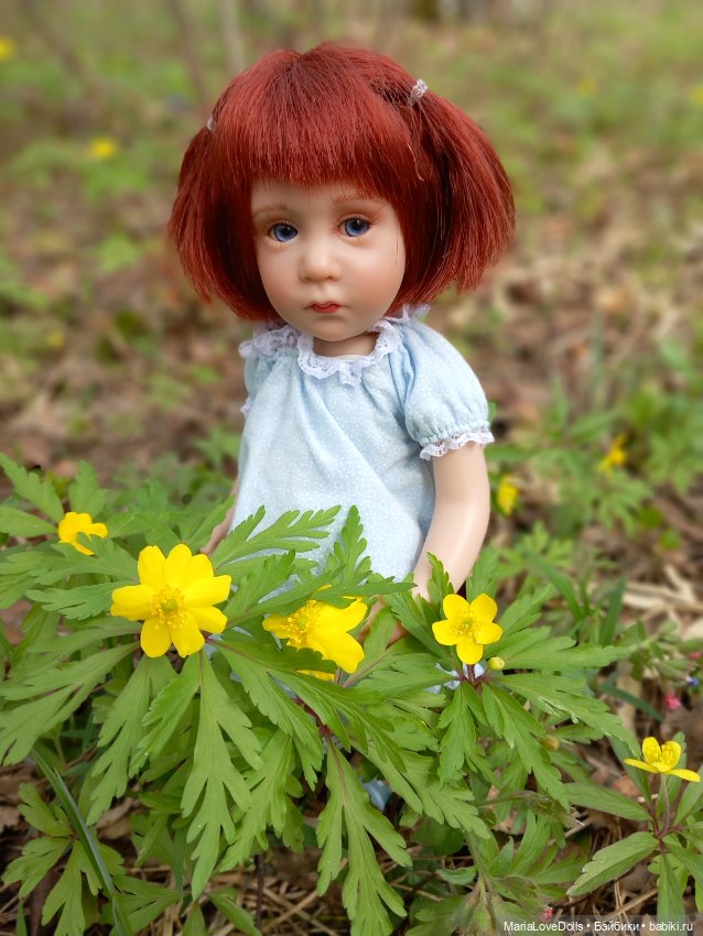 Яркие дни весны — Куклы Beatrice Perini (Беатрис Перини): эмоциональные дети (фото 6)