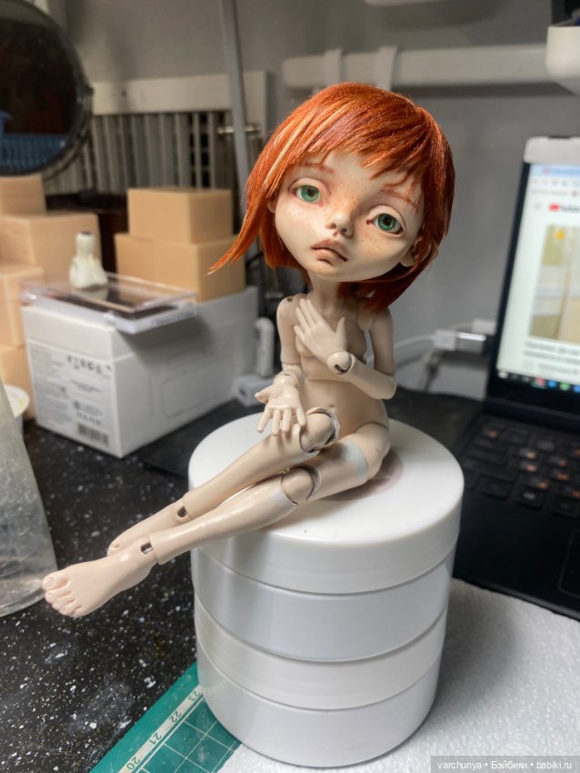 Технический пост — Авторские шарнирные куклы своими руками: лепка (фото 10)