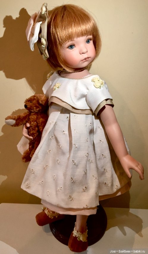 Сероглазая Alice с медвежонком от Dianna Effner (фото 8)