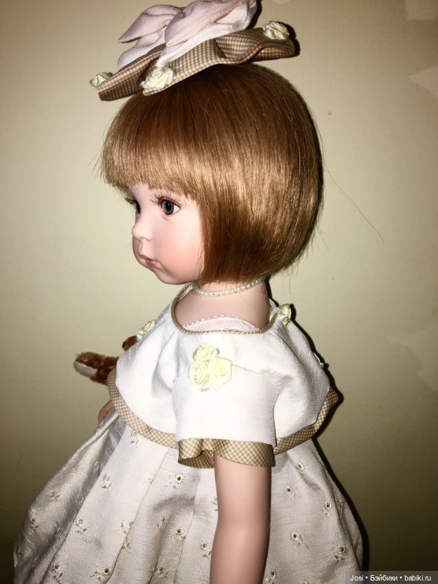 Сероглазая Alice с медвежонком от Dianna Effner (фото 6)