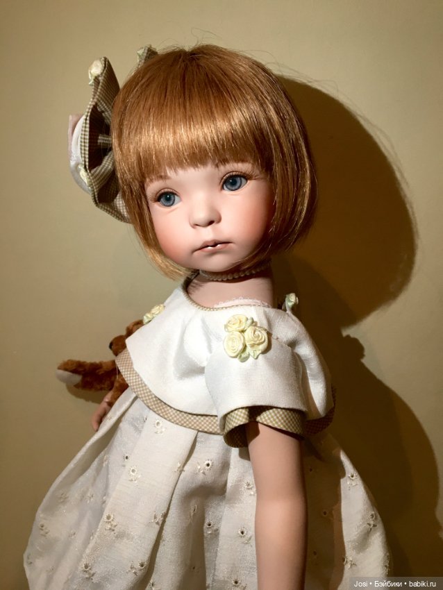 Сероглазая Alice с медвежонком от Dianna Effner (фото 7)