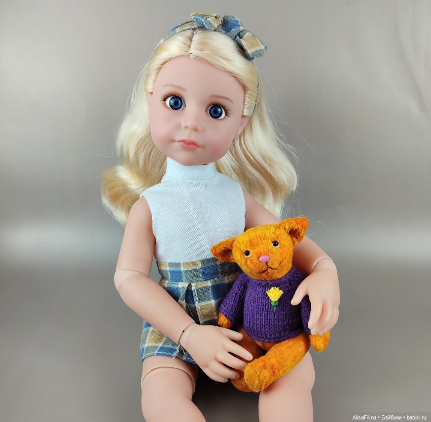 Вторая ошарниренная кукла (Китайская Gotz) Подружка Max&Jessi, Little Milly (фото 8)
