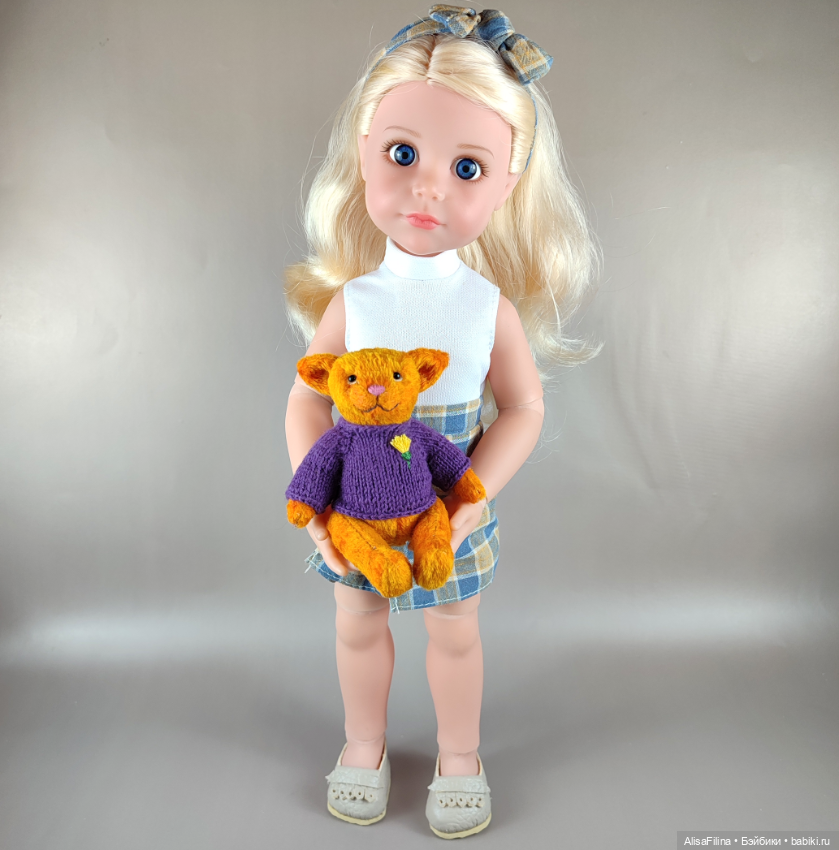 Вторая ошарниренная кукла (Китайская Gotz) Подружка Max&Jessi, Little Milly (фото 6)