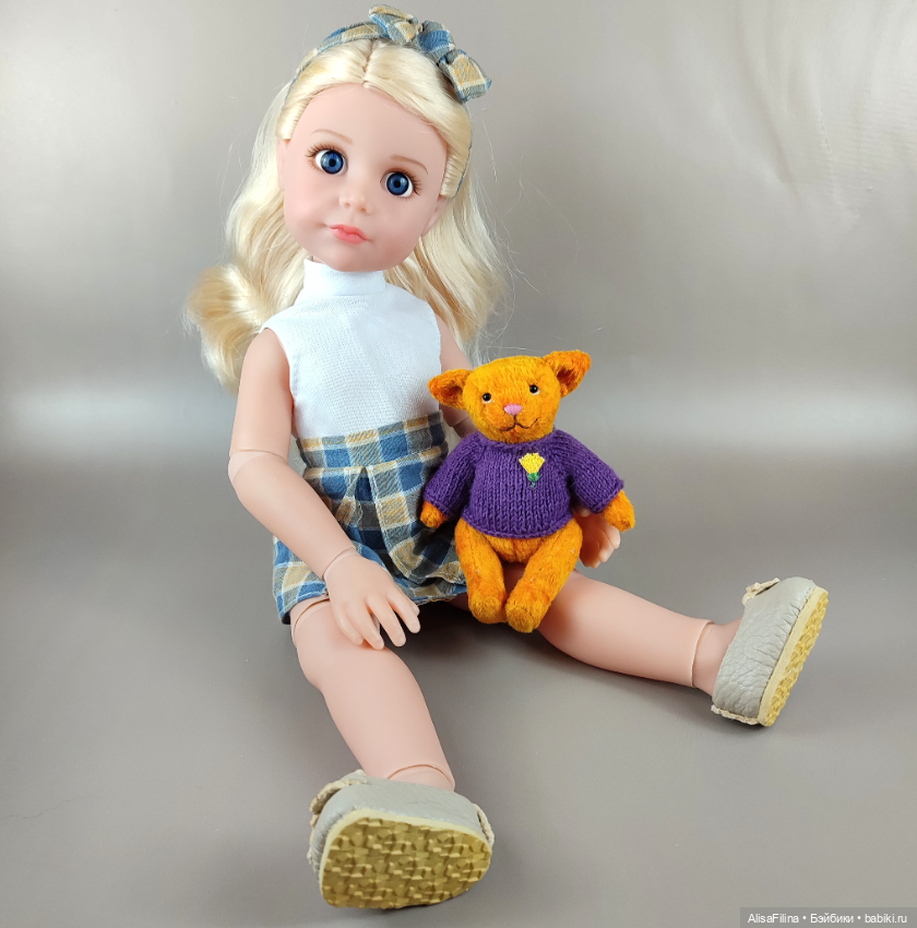 Вторая ошарниренная кукла (Китайская Gotz) Подружка Max&Jessi, Little Milly (фото 7)