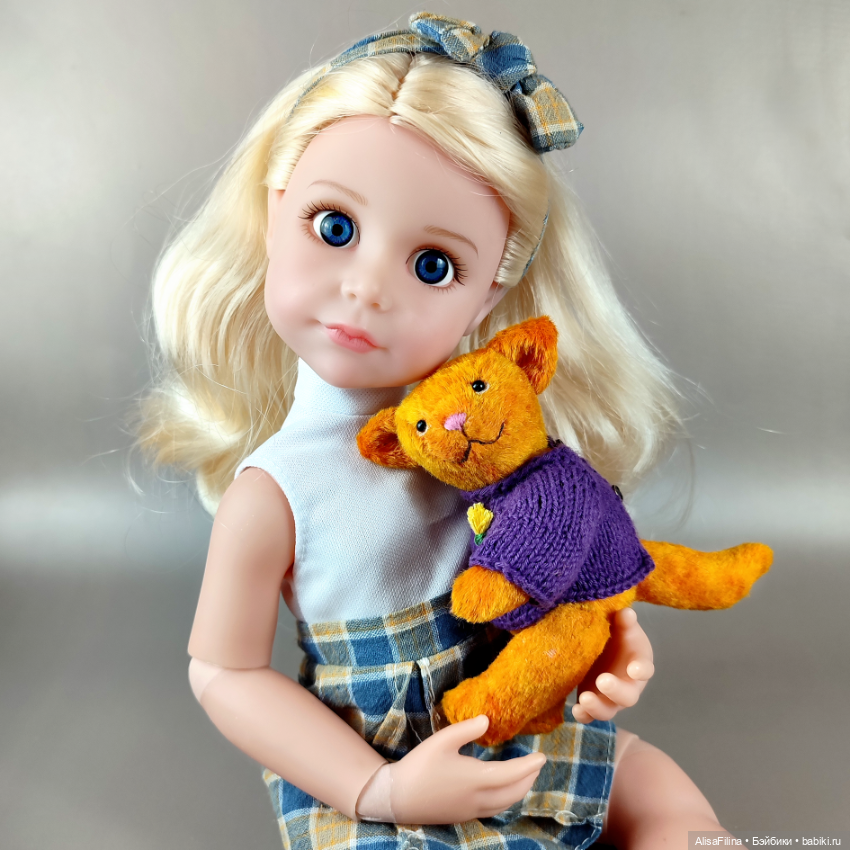 Вторая ошарниренная кукла (Китайская Gotz) Подружка Max&Jessi, Little Milly
