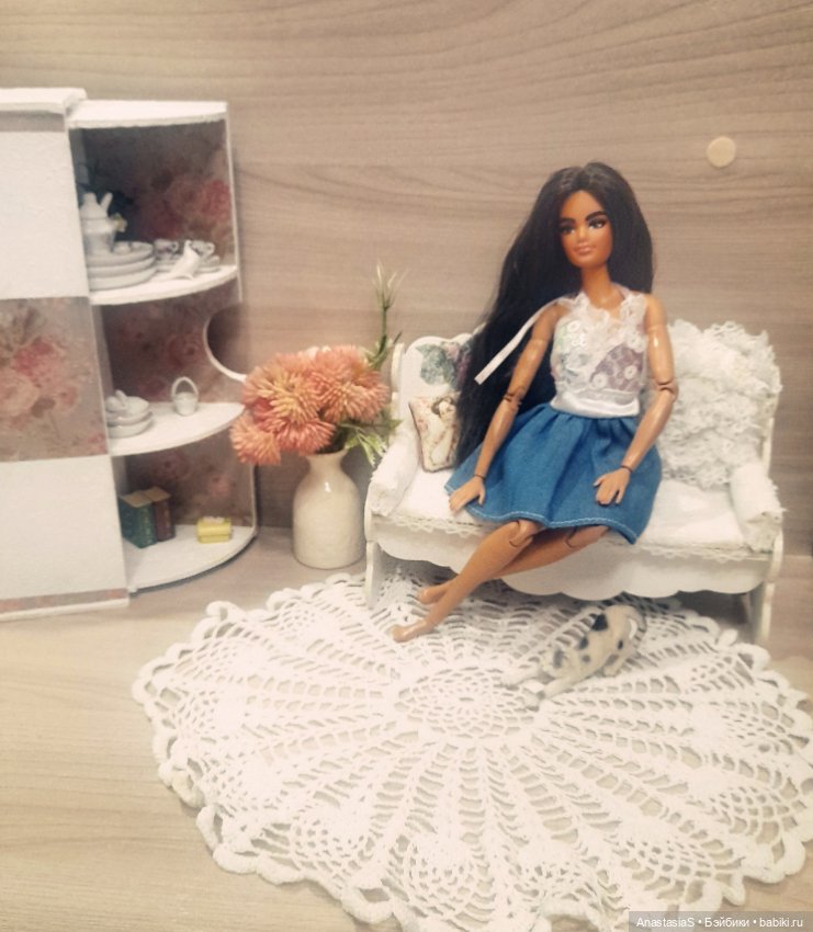 Делюсь идеей🤗Шкаф для кукол (фото 5)