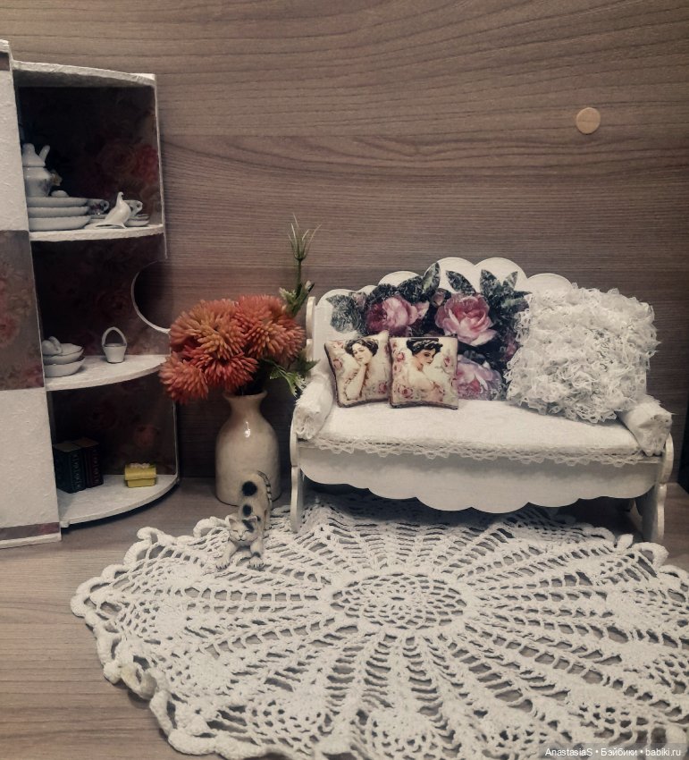 Делюсь идеей🤗Шкаф для кукол (фото 8)