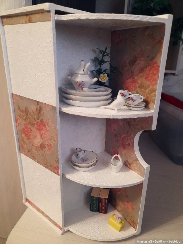 Делюсь идеей🤗Шкаф для кукол (фото 4)