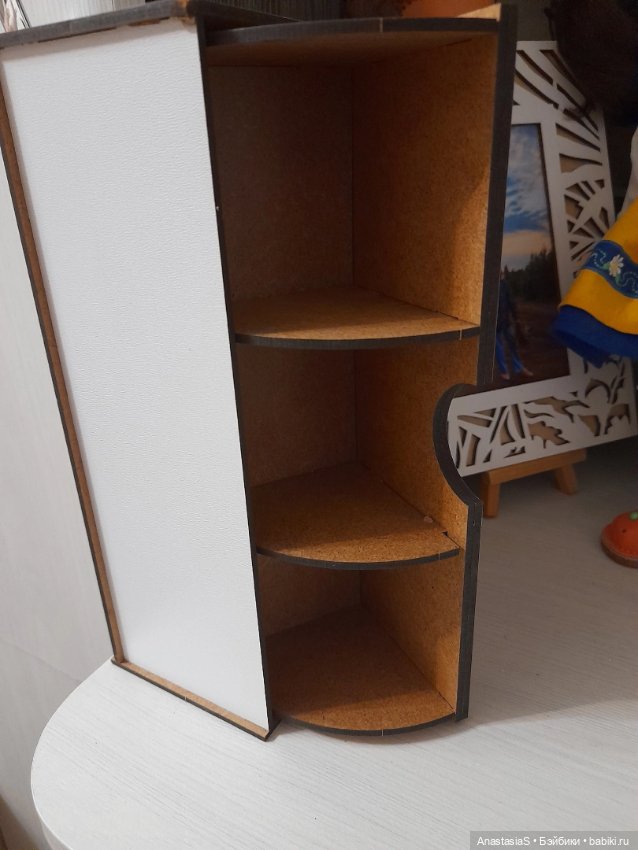 Делюсь идеей🤗Шкаф для кукол (фото 2)