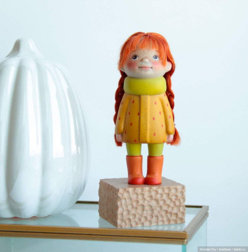 Клава! Просто Клава — Авторские куклы из дерева (фото 5)