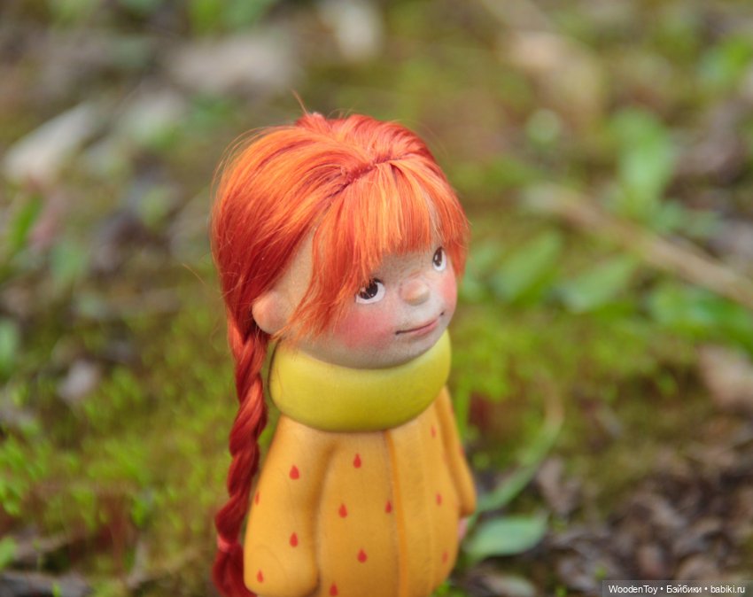 Клава! Просто Клава — Авторские куклы из дерева (фото 8)