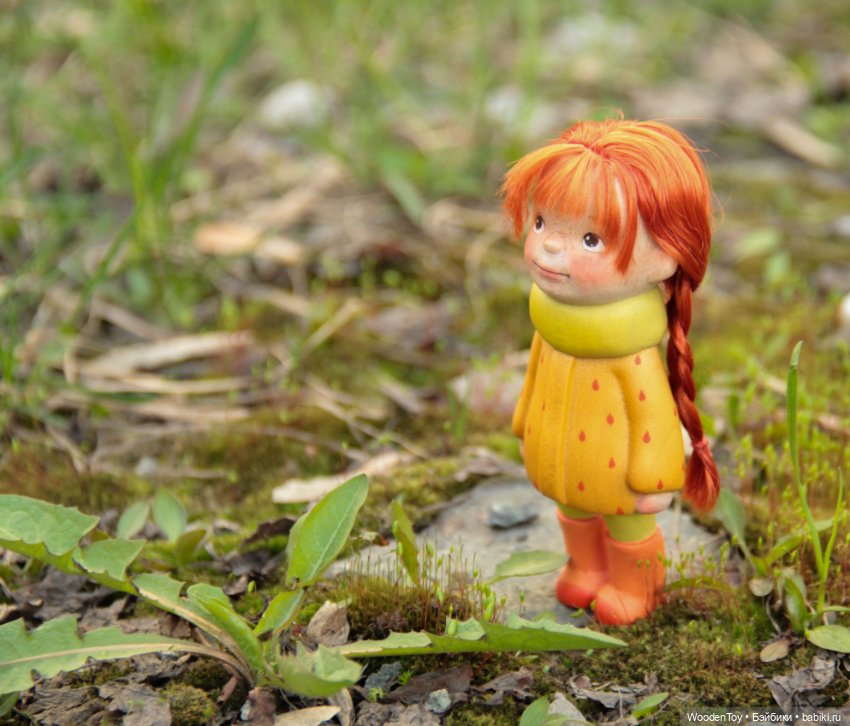 Клава! Просто Клава — Авторские куклы из дерева (фото 9)