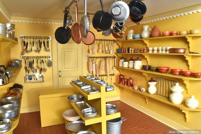 Магазин кухонной утвари — Румбоксы и кукольные интерьеры: фото (фото 5)