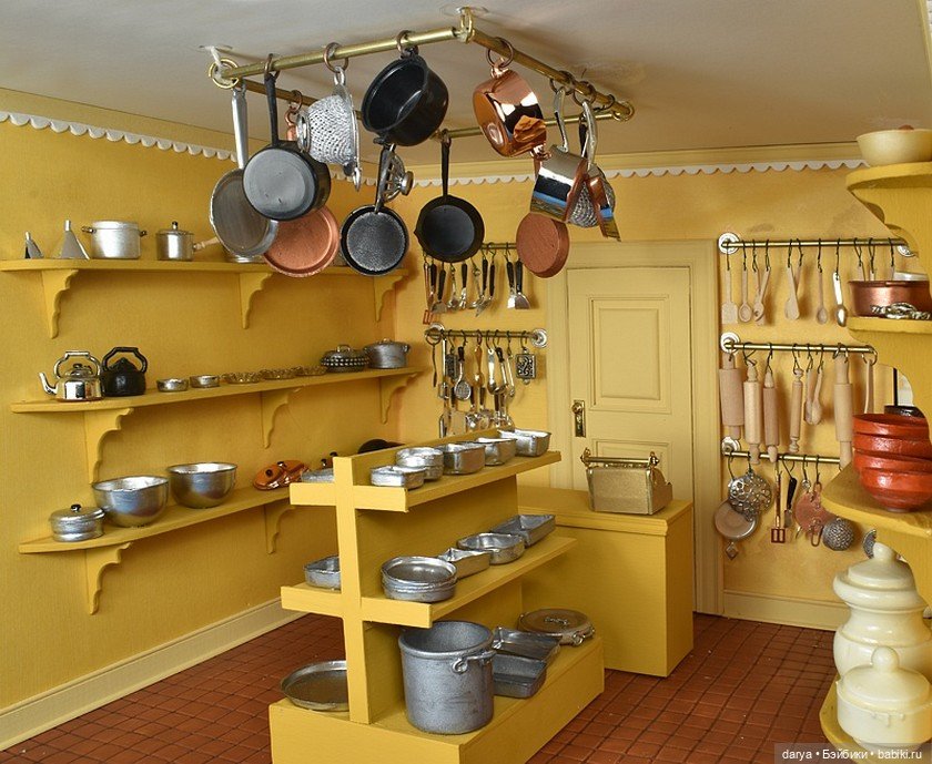 Магазин кухонной утвари — Румбоксы и кукольные интерьеры: фото (фото 4)