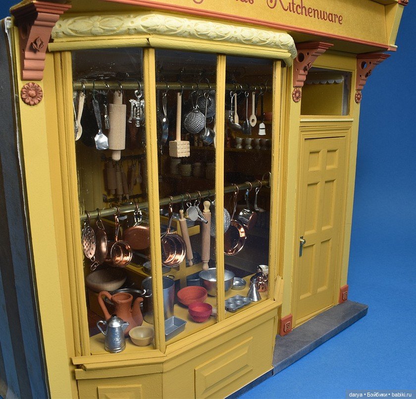 Магазин кухонной утвари — Румбоксы и кукольные интерьеры: фото (фото 2)