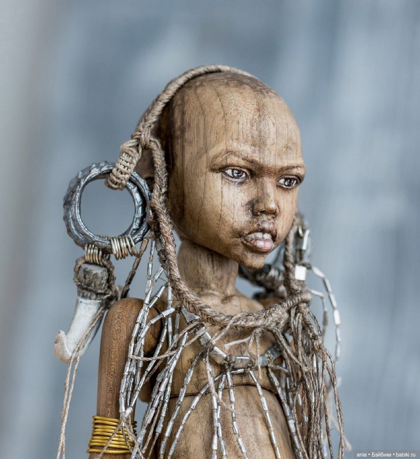 Куклы Марии Горячевой — Авторские куклы из дерева (фото 7)