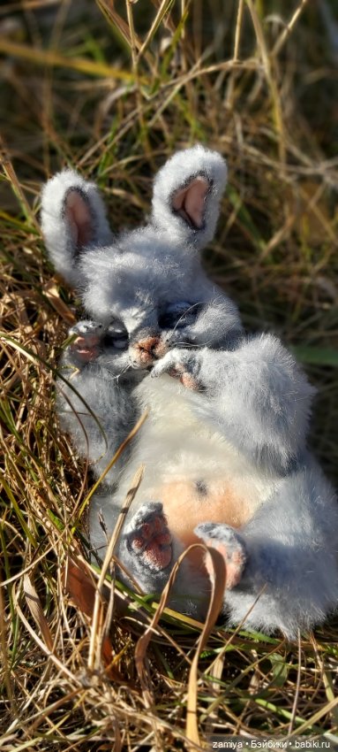 Мой серый зайка — Реалистичные игрушки и звери (Натюр): собаки