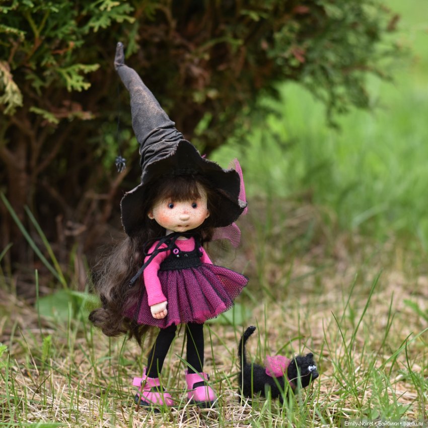 Ведьмочка Малинка — Домашние фото авторских кукол: личные коллекции