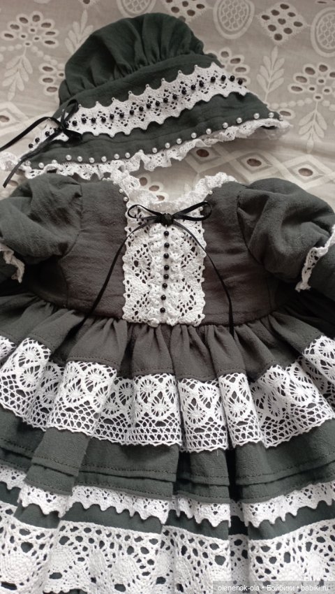 Платье необычного цвета — Одежда и обувь для кукол своими руками: фото (фото 10)