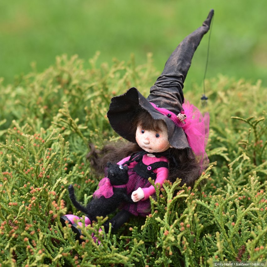 Ведьмочка Малинка — Домашние фото авторских кукол: личные коллекции (фото 3)