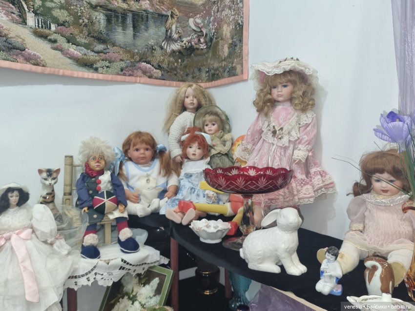 Куклы и мишки на Тишинке, апрель 2024