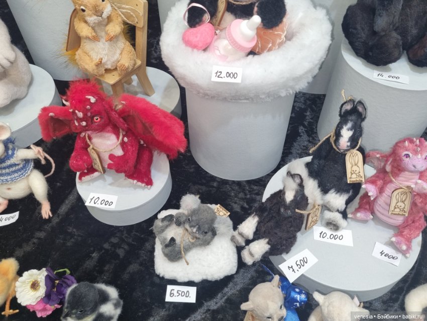 Куклы и мишки на Тишинке, апрель 2024