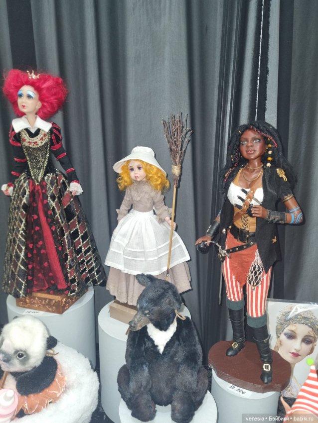 Куклы и мишки на Тишинке, апрель 2024 (фото 10)