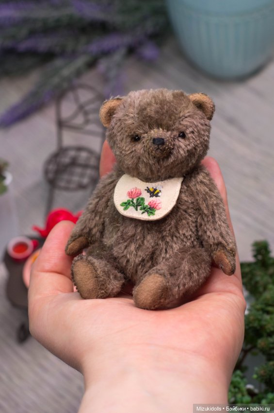 Мишки и домашний минисад — Авторские мишки Тедди и друзья: фото