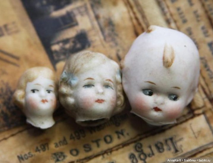 Куклы собранные из антикварных деталей франкендолл (фото 3)