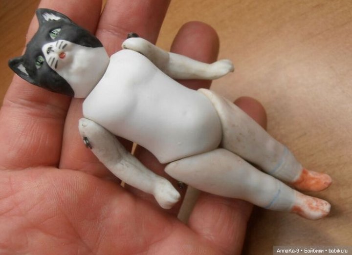 Куклы собранные из антикварных деталей франкендолл