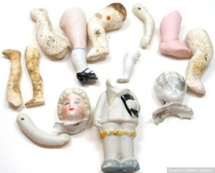 Куклы собранные из антикварных деталей франкендолл (фото 7)