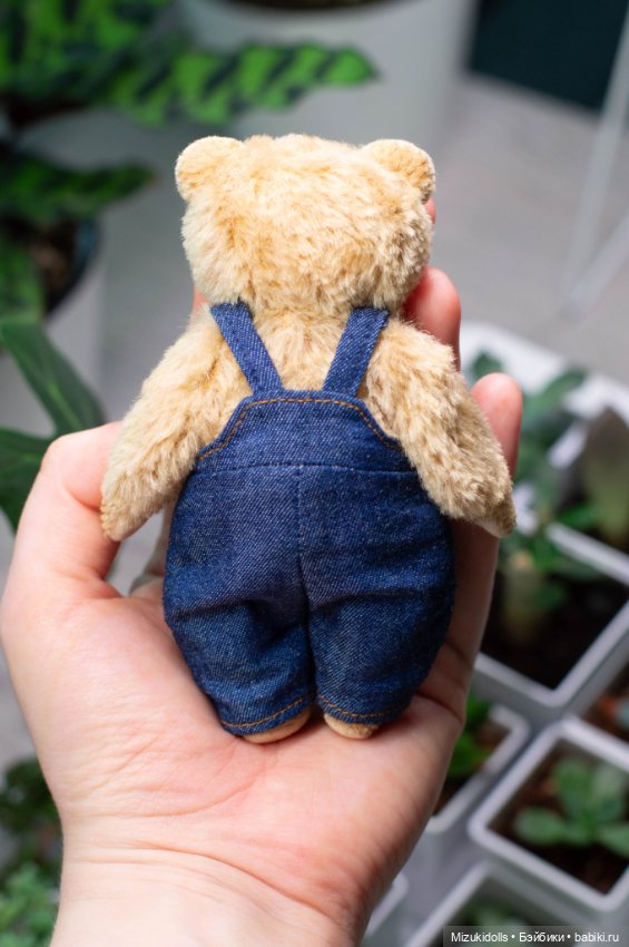 Мишки и домашний минисад — Авторские мишки Тедди и друзья: фото