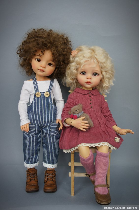 Подружки-болтушки. ООАК Paola Reina