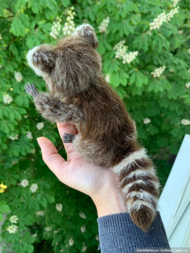 Новый вязаный Енотик и фото цветущей весны 🌷 (фото 3)