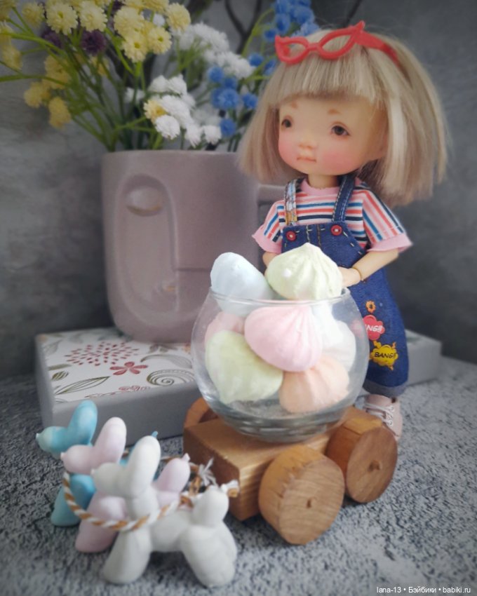 Сладкоежка🍬🍫🍦🍩🍭🍰 — Одежда и обувь для кукол своими руками: фото (фото 3)