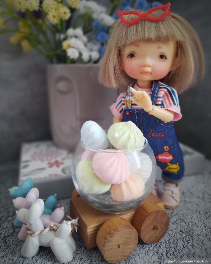 Сладкоежка🍬🍫🍦🍩🍭🍰 — Одежда и обувь для кукол своими руками: фото (фото 2)