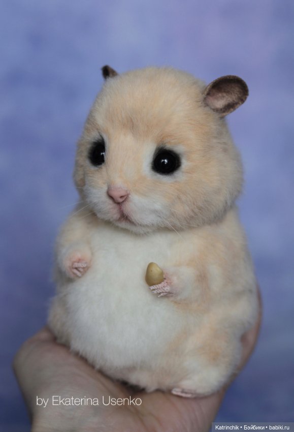 Хомячок Пончик — Авторские мишки Тедди и друзья: фото