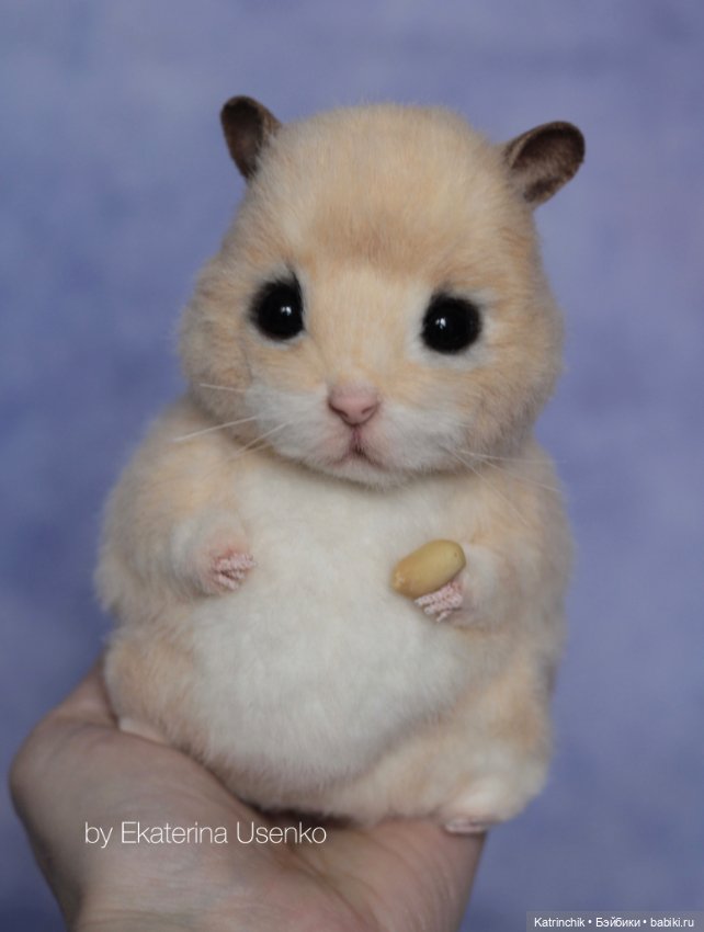 Хомячок Пончик — Авторские мишки Тедди и друзья: фото (фото 3)