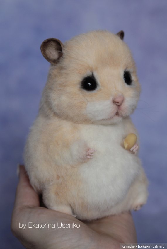 Хомячок Пончик — Авторские мишки Тедди и друзья: фото (фото 4)