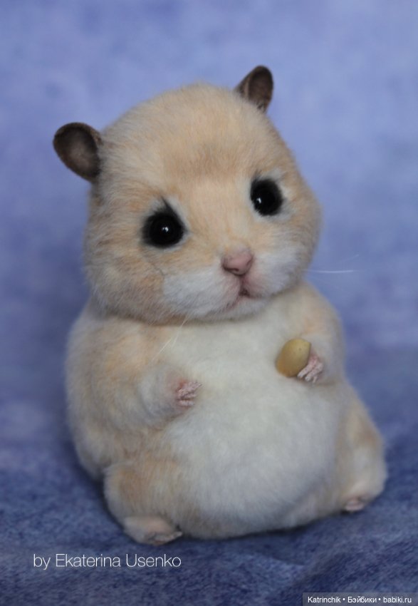 Хомячок Пончик — Авторские мишки Тедди и друзья: фото (фото 2)