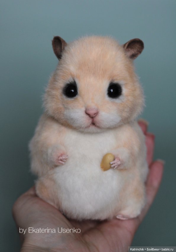 Хомячок Пончик — Авторские мишки Тедди и друзья: фото (фото 5)