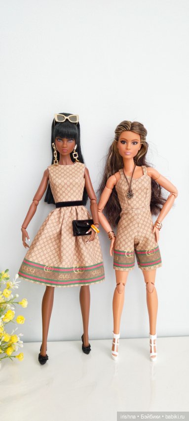 Мини коллекция Гуччи — Одежда и обувь для кукол своими руками: фото (фото 4)