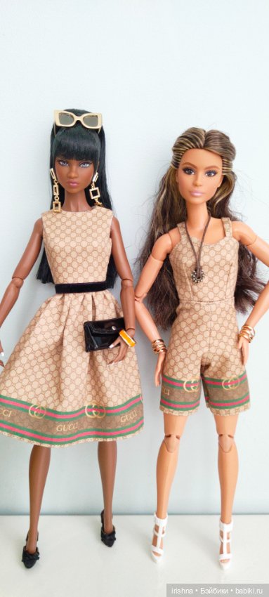 Мини коллекция Гуччи — Одежда и обувь для кукол своими руками: фото (фото 6)