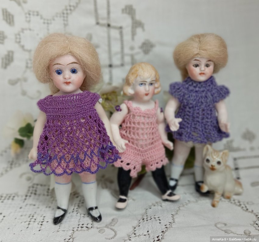 Вязаные наряды для моих миньонет 2 (фото 10)