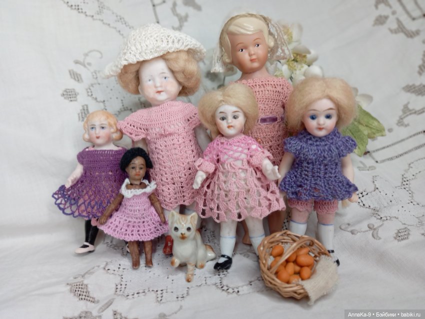 Вязаные наряды для моих миньонет 2 (фото 9)