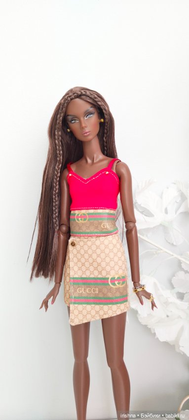 Мини коллекция Гуччи — Одежда и обувь для кукол своими руками: фото