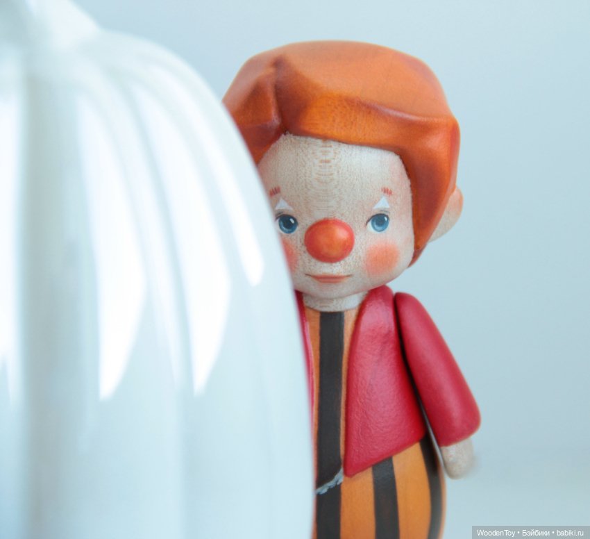 На арене цирка — Авторские куклы из дерева (фото 5)